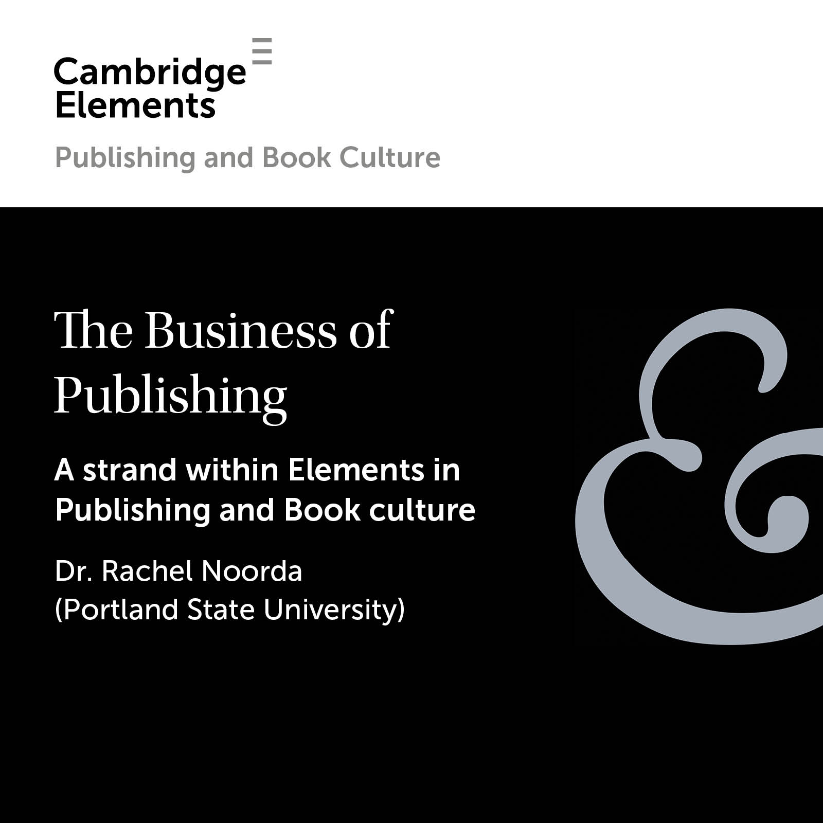 The Business of Publishing