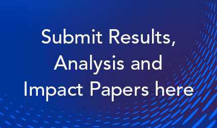 Submit results, analysis and impact papers here