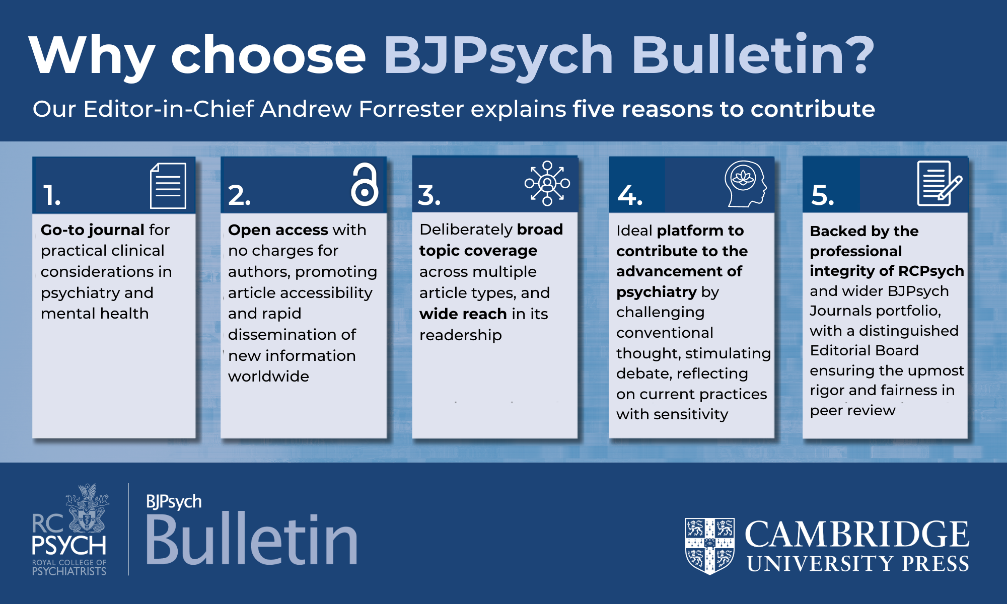 Why Choose BJPsych Bulletin