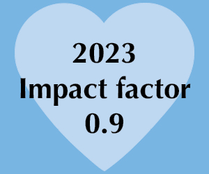 2023 Impact Factor 0.9