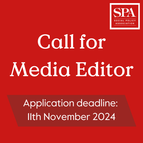 Call for Media Editor - application deadline: 11th November 2024