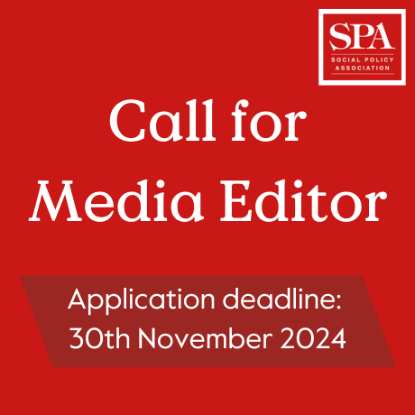 SPA Call for Media Editor - Deadline: 30th November 2024