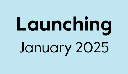 Banner linking to launch information on journal in January 2025