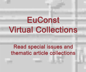 Graphic linking to EuConst virtual special issues
