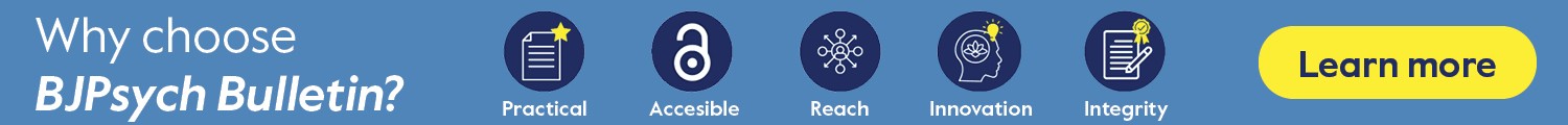 Why Choose BJPsych Bulletin?