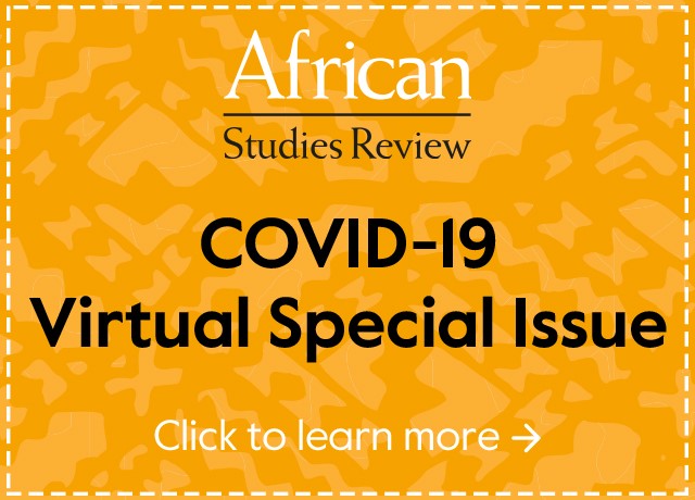 ASR Covid-19 Special Virtual Issue