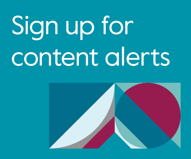 Sign up for content alerts