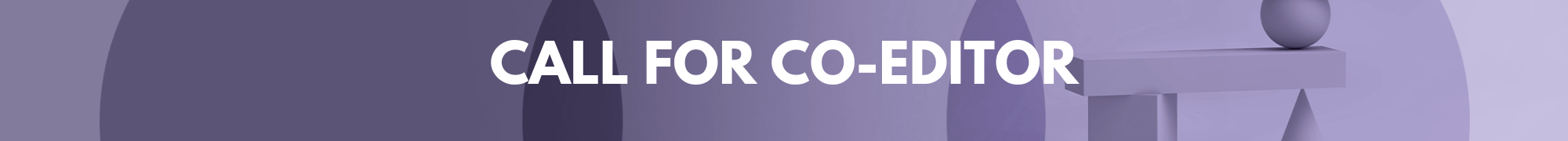 JDM call for co-editor