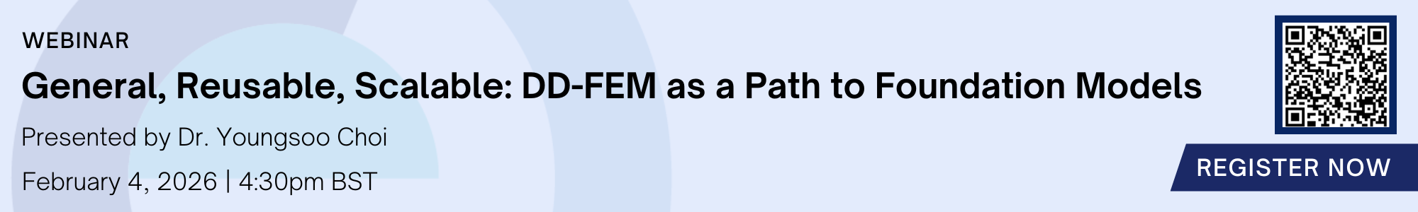 Dr. Youngsoo Choi DCE Webinar Banner