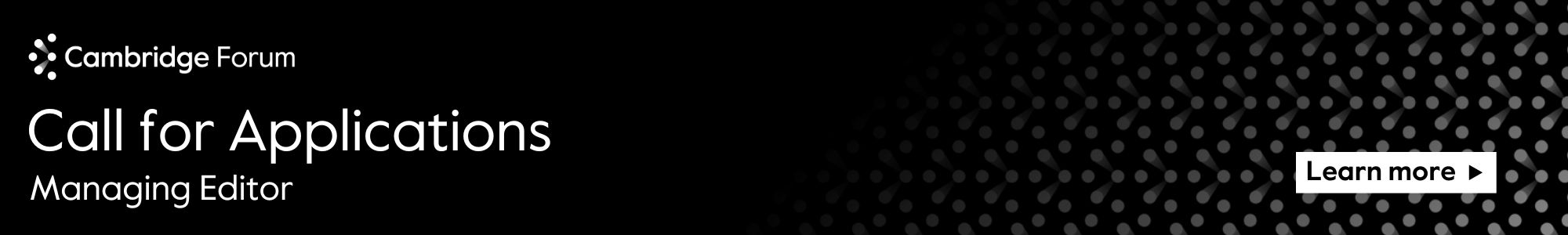 Call for Applications